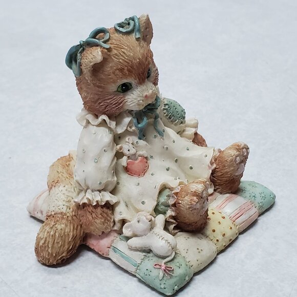 Calico Kittens "You Always Be Close To My Heart" Figurine Collectible - Picture 2 of 8